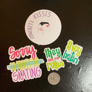 Roller Skate Sticker Pack