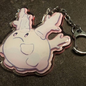 2.5in Corsola 3D Double Sided Keychain
