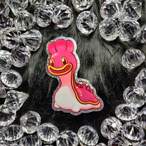3 Inch West Sea Shellos Dot Sequin Holographic Vinyl Sticker
