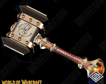 stl Warcraft Cosplay Doomhammer 3d file