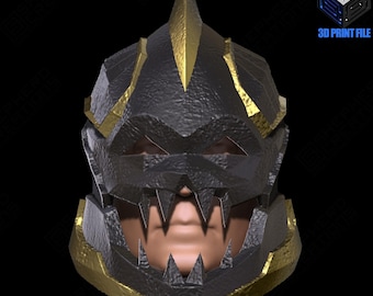 stl Headless Horseman Helm World of Warcraft Wearable 3D Print File