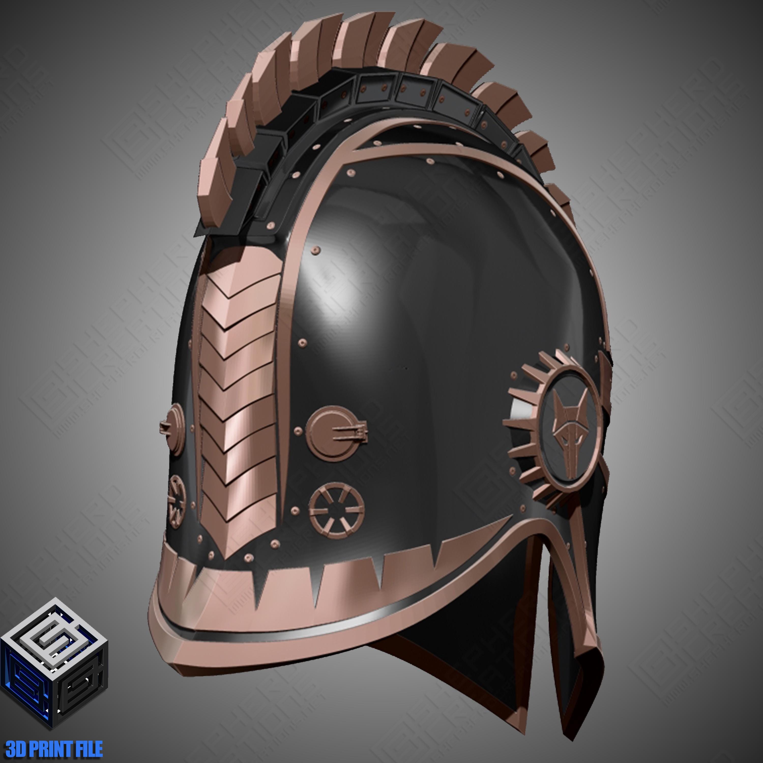 Stl Howler Red Rising Helm 3d Print File - Etsy