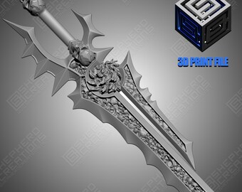 stl Warcraft Sword Corrupt Shalamayne 3d file