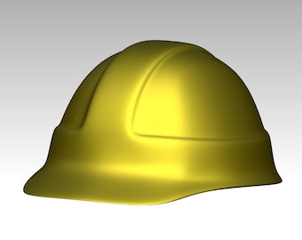 Hard Hat Cosplay STL File: 3D Printing Costume (Digital Download)