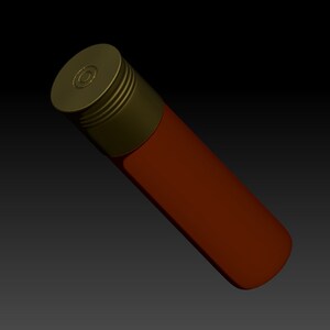 Cosplay Shotgun Shell, 3D Printable File FAKE SHOTGUN SHELL for L.A.R.P ...