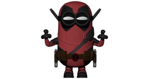 superhero minions 3d