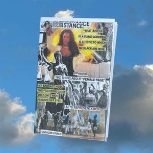 Resistance the Thing About Female Rage & Representation mini zine Intersectional Media Feminism Film Supporting Women’s Rights and Wrongs