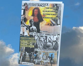 Resistance the Thing About Female Rage & Representation mini zine Intersectional Media Feminism Film Supporting Women’s Rights and Wrongs