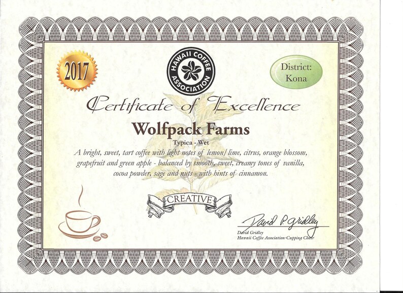 100% Kona Coffee Single Estate Award Winning Medium Roast image 2