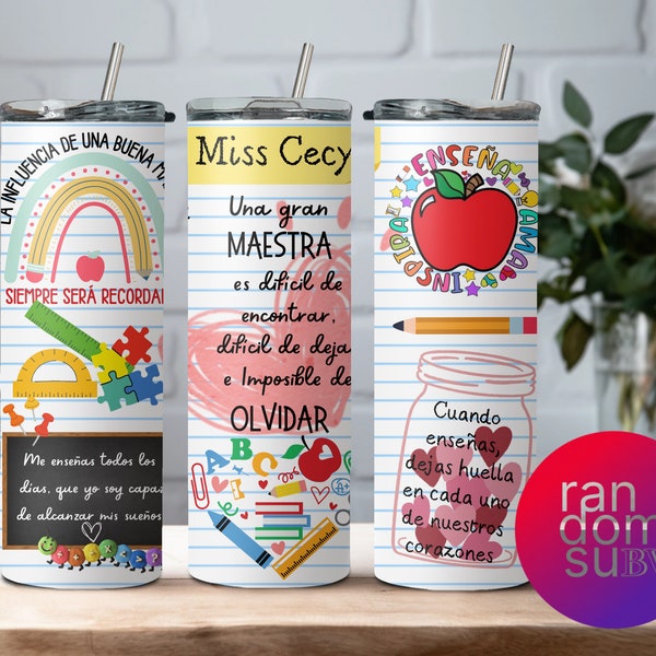 Teacher's day, teacher, 20 oz tumbler, skinny tumbler, tumbler wrap, sublimation, tumbler