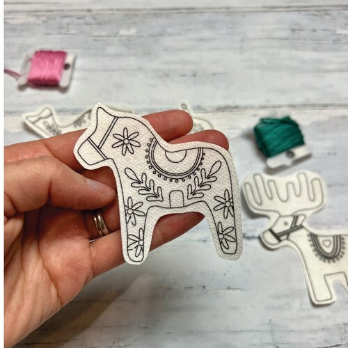 Stick and Stitch Embroidery Pattern DIY Embroidery Patches Etsy