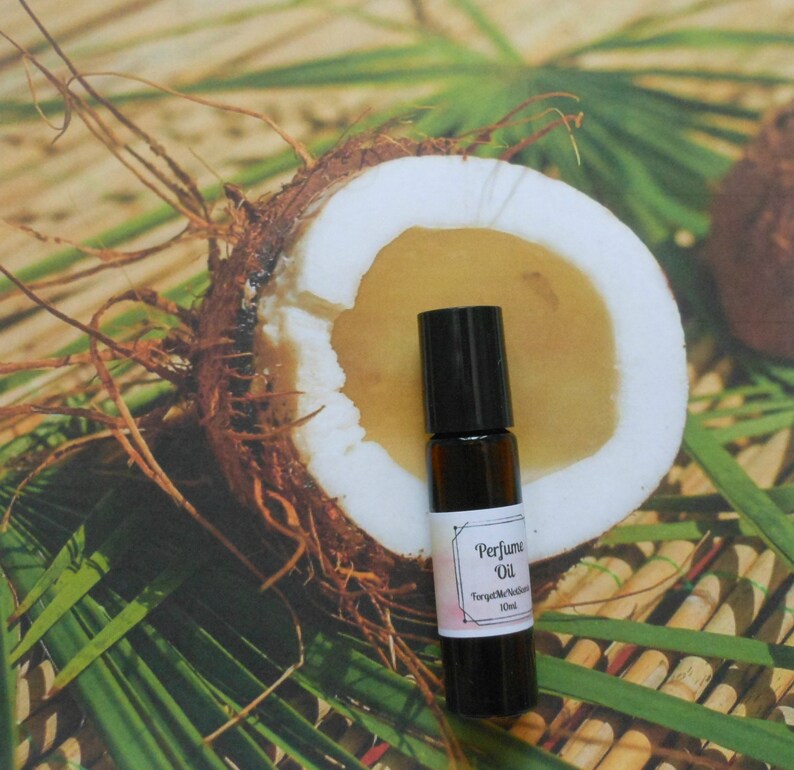 Coconut Cream Natural Perfume Oil Exotic Fragrance Gift for Etsy