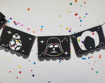 Star Wars Papel Picado Banner