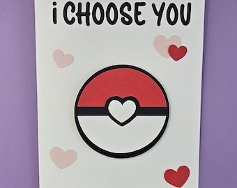 I choose you pokemon card