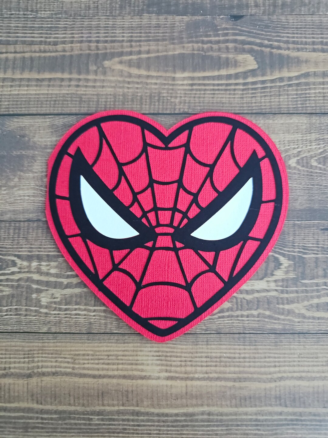 Spiderman Valentines Card Etsy
