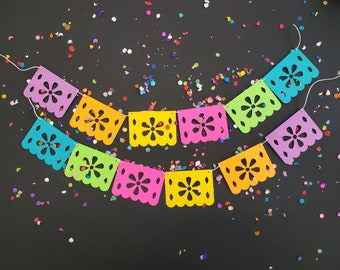 Mini Papel Picado Banner