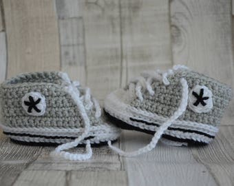Babyschuhe Sneaker - grau