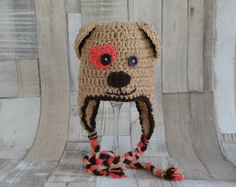 Hundemütze, Dog hat, häkeln, crochet, Hund, Mädchen, Mütze