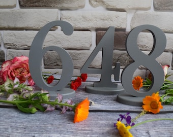 Set 1-20 Hochzeit Tischnummer Hochzeit Tischdekoration Holz Tischnummer Elegante Tisch Hochzeit Jubiläum DIY Nummer Empfang Dekoration Rustikal