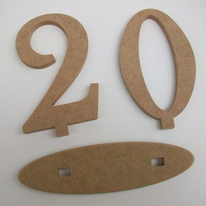 Set 1-20 Wedding table numbers wooden table numbers wedding table decor table number decoration elegant wedding table numbers DIY image 4