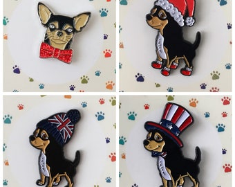 Chihuahua Dog Lapel Pin (Bundle)