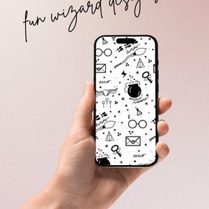 Wizard themed phone wallpaper