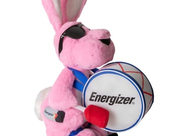 21” Energizer Bunny “NOT” Battery Operated Breast Cancer Awareness