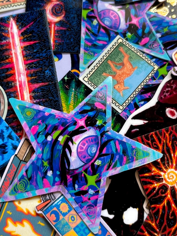 B Grade Mystery pack - vinyl sticker art