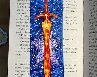 Star Sword - laminated bookmark 5.5”