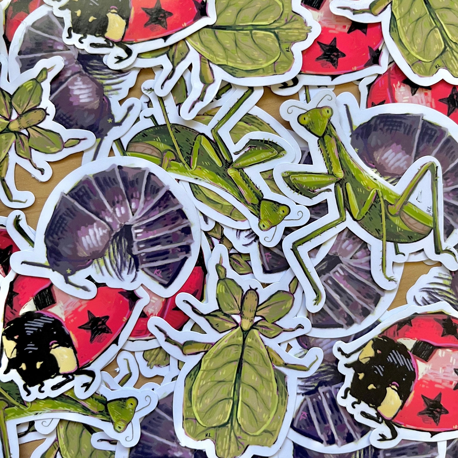 BUGS - Vinyl Sticker Pack - Etsy