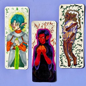 Original art bookmarks