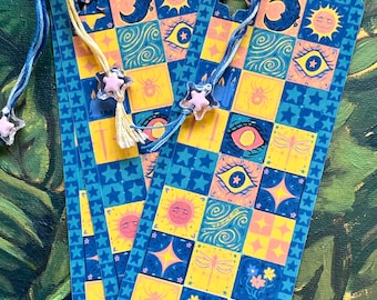 Wizards Quilt - laminated bookmark 6”