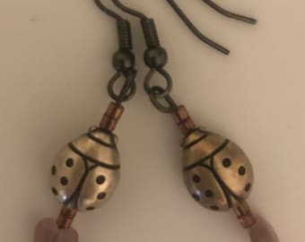 Ladybug earrings
