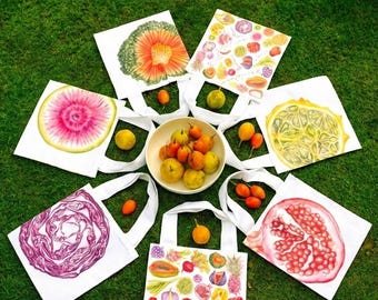Fruits & Veggies Tote Bag