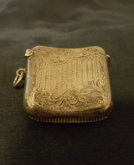 Sterling Edwardian Locket/Match Box - image 4