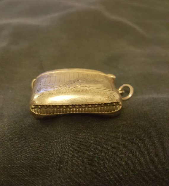 Sterling Edwardian Locket/Match Box - image 3