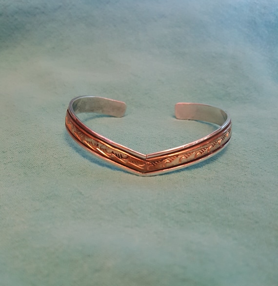 Sterling and 12KGF Bracelet