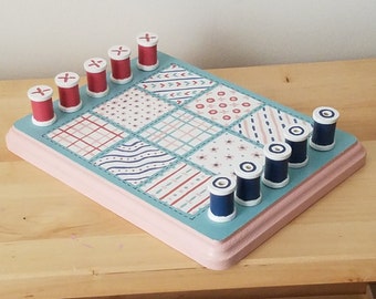 Quilt Tic-Tac-Toe Board