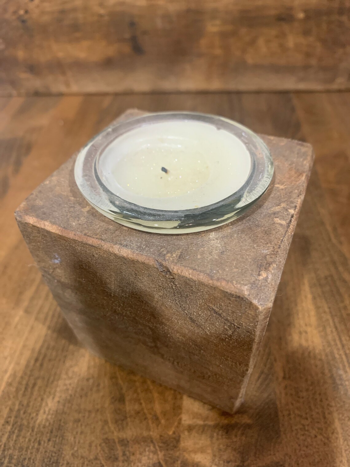 Antique sugar mold single hole with candle Etsy