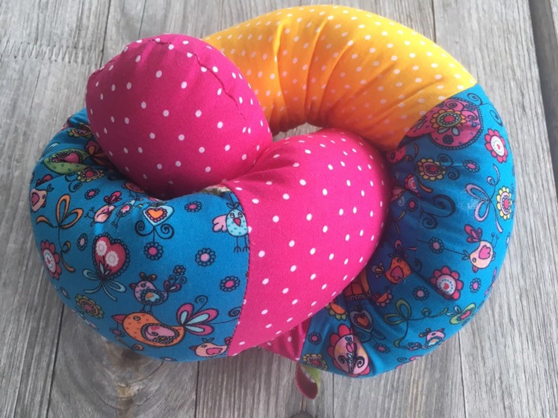 Aves cojín de almacenamiento pajarito azul colorido 80 cm | Etsy