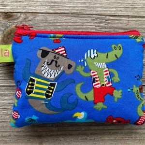 Purse underwater pirates blue image 1