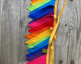 NEW rainbow pennant chain small 3.20 m