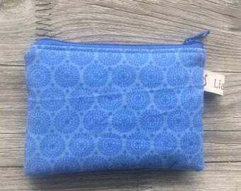 Purse retro blue