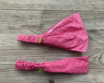 Contenu de la livraison : 1 bandeau enfants rétro vieux rose, rose