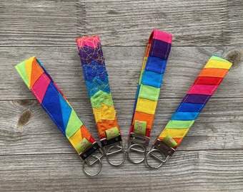 Lanyard, keychain rainbow