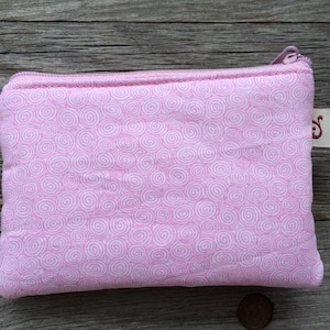 Geldbeutel Spiralen rosa
