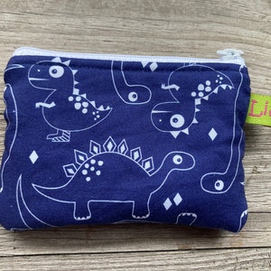 Cartera infantil dinosaurio azul