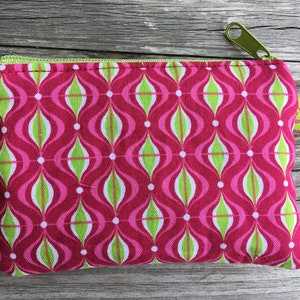 Geldbeutel retro grün pink