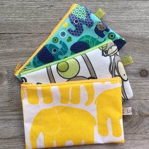 1 Kosmetiktasche Elefanten, Affe