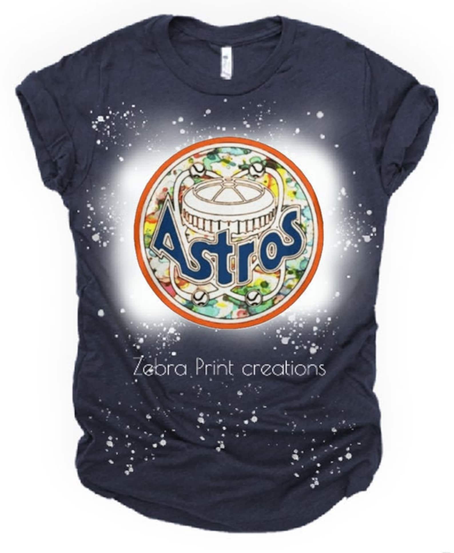astros bleached shirt
